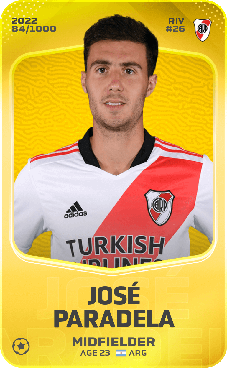 José Paradela 2022-23 • Limited 84/1000