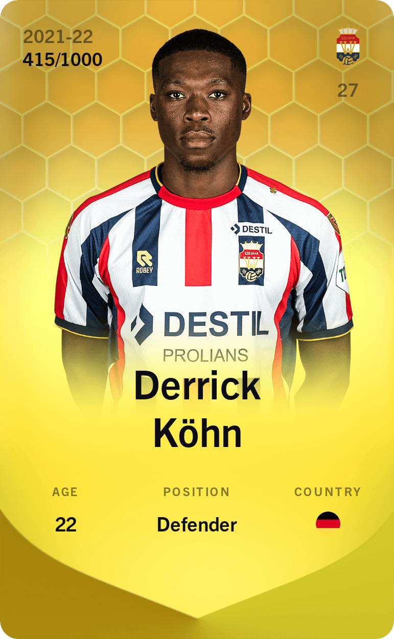 Derrick Köhn 2021-22 • Limited 415/1000