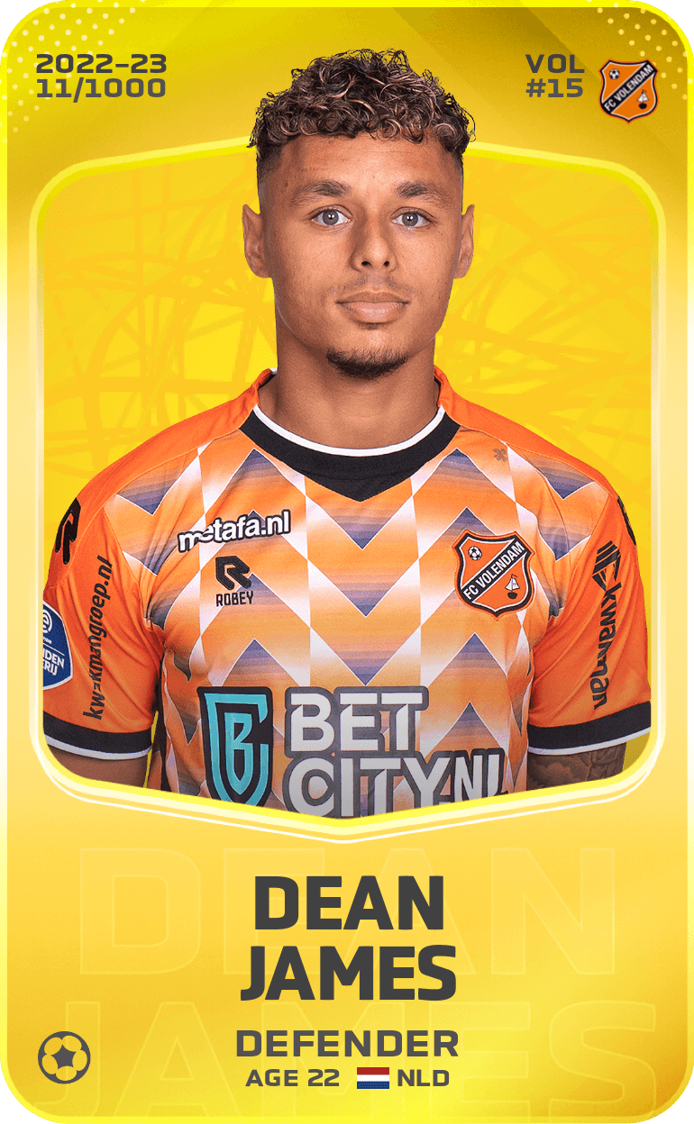 Dean James 2022-23 • Limited 11/1000