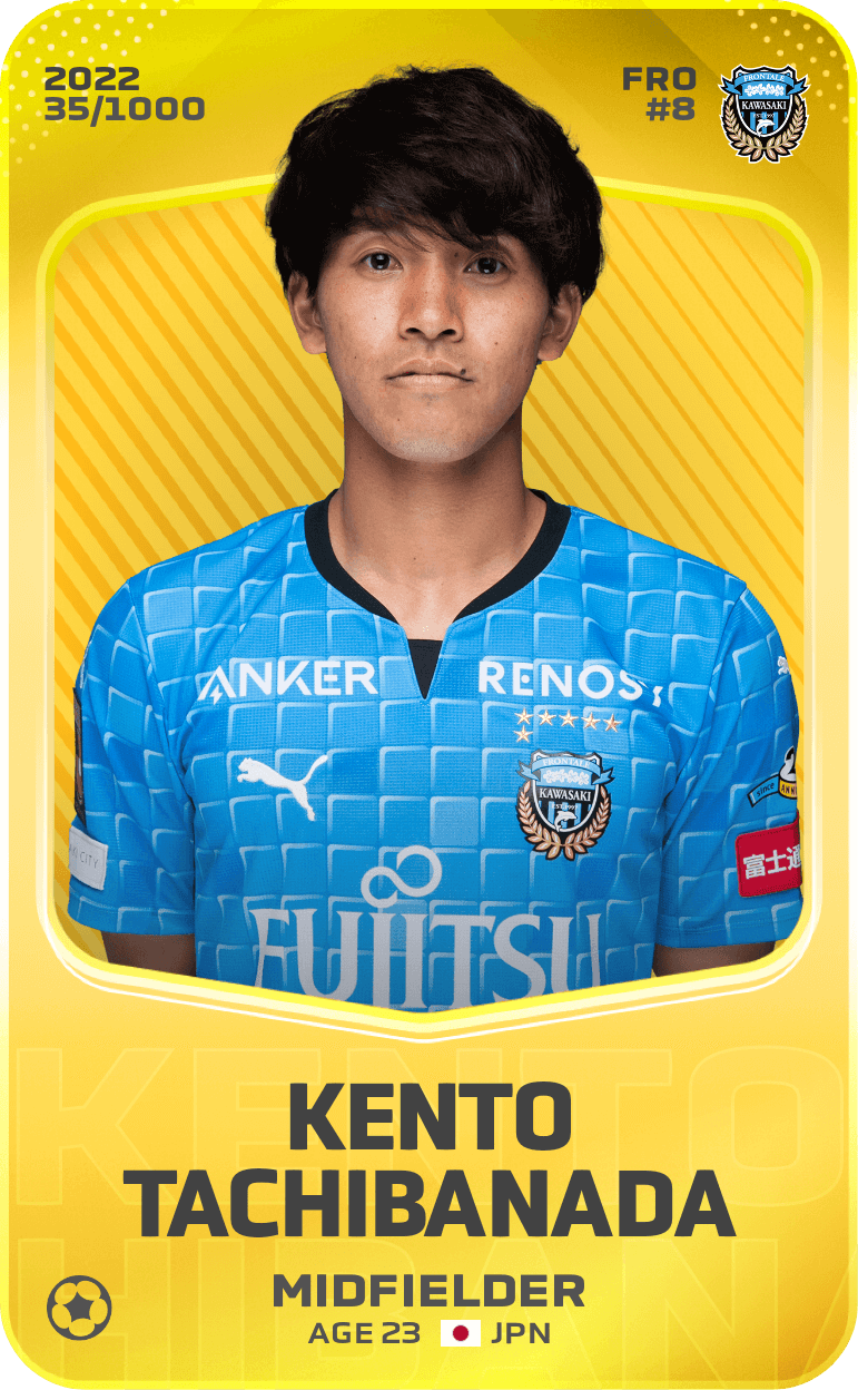 Kento Tachibanada 2022-23 • Limited 35/1000