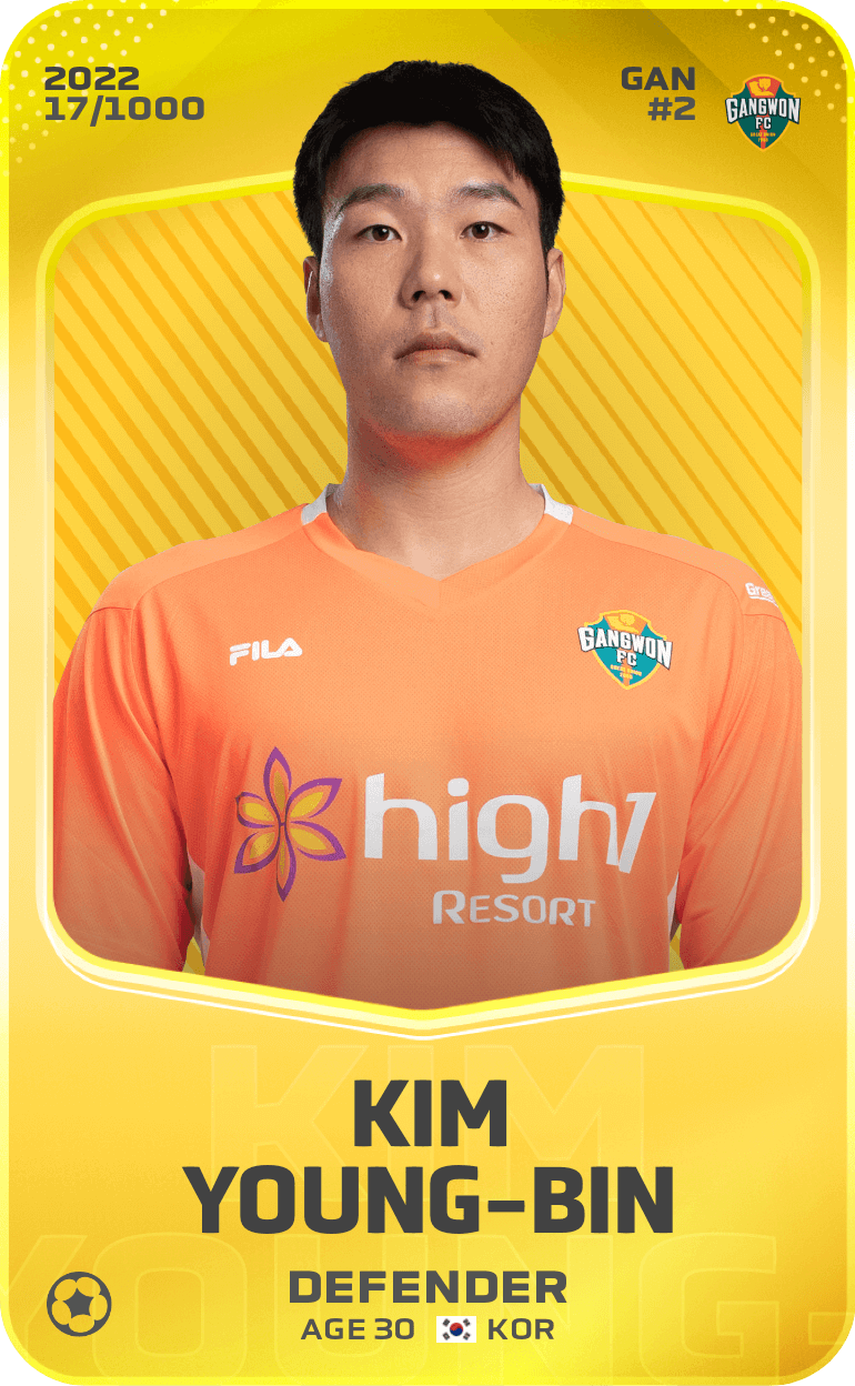 Kim Young-Bin 2022-23 • Limited 17/1000