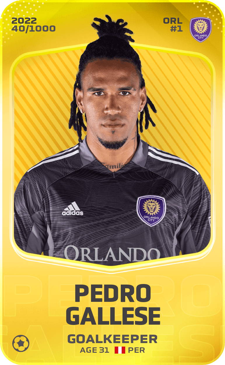 Pedro Gallese 2022-23 • Limited 40/1000