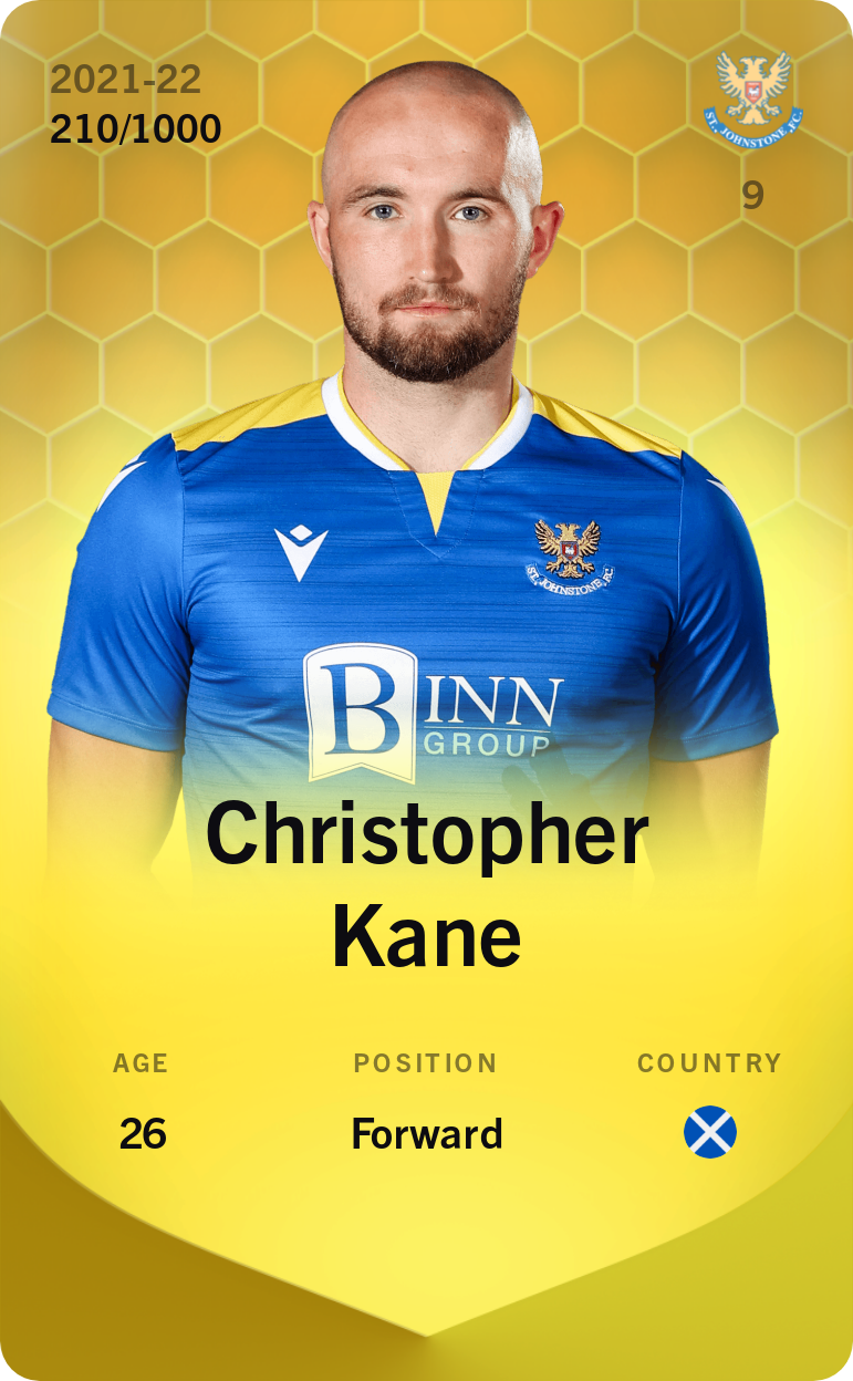 Sorare - Sorare Official - Christopher Kane 2021-22 • Limited 210/1000 - NFT # 43640216411295726280497486618937989901271790571213728228742924321839048901898