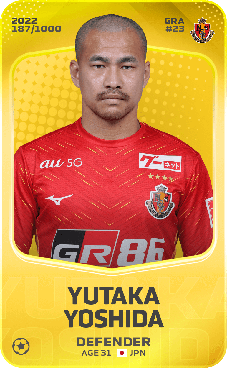 Yutaka Yoshida 2022-23 • Limited 187/1000