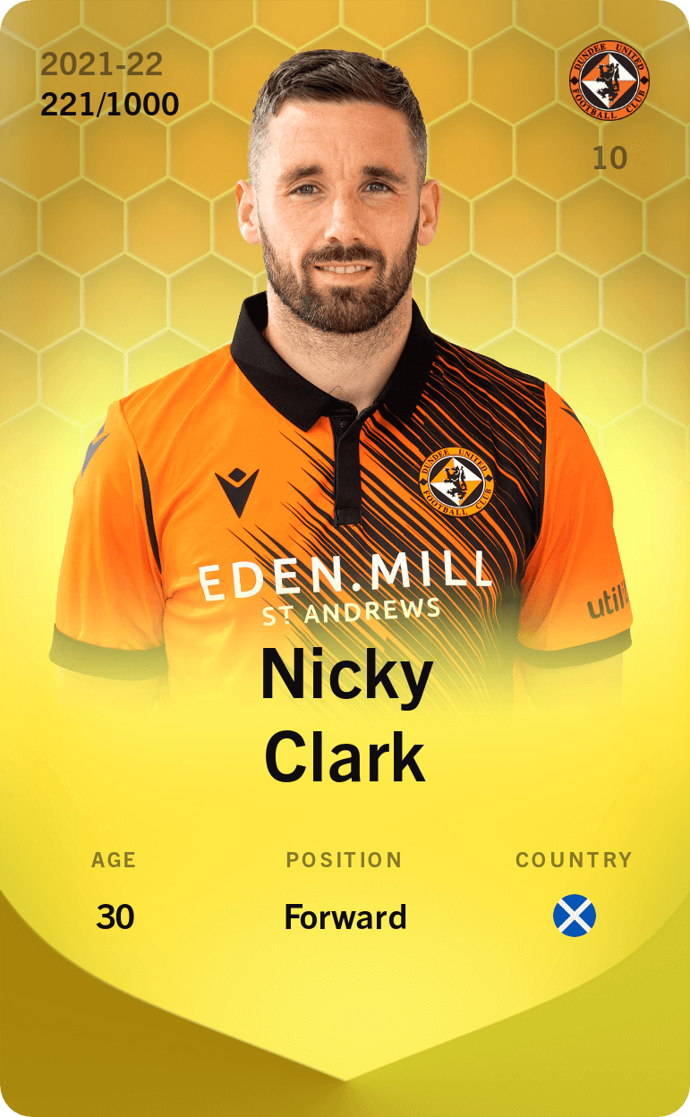 Nicky Clark 2021-22 • Limited 221/1000
