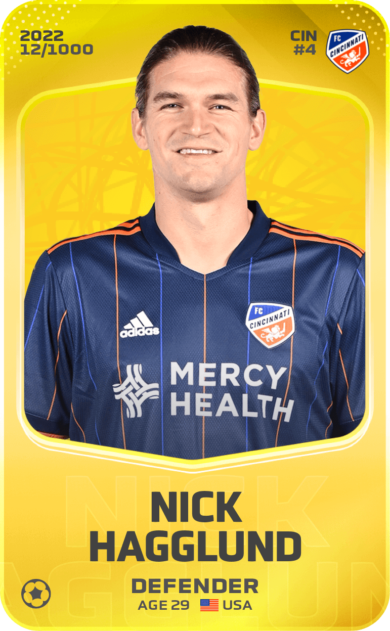 Nick Hagglund 2022-23 • Limited 12/1000