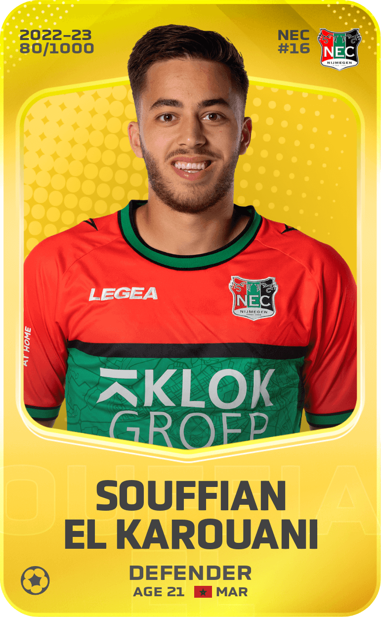 Souffian El Karouani 2022-23 • Limited 80/1000