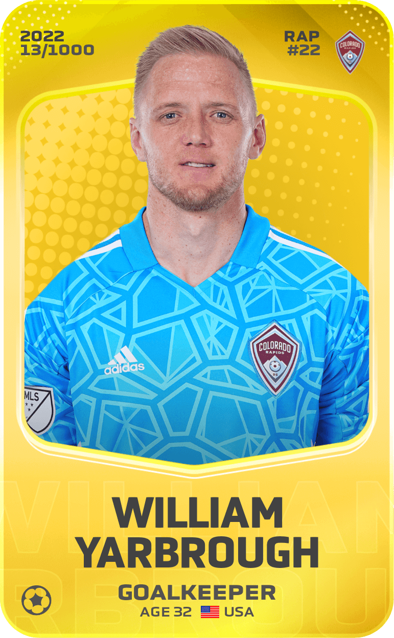 William Yarbrough 2022-23 • Limited 13/1000