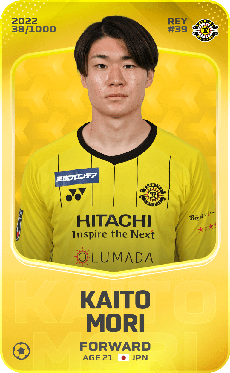 Kaito Mori 2022-23 • Limited 38/1000