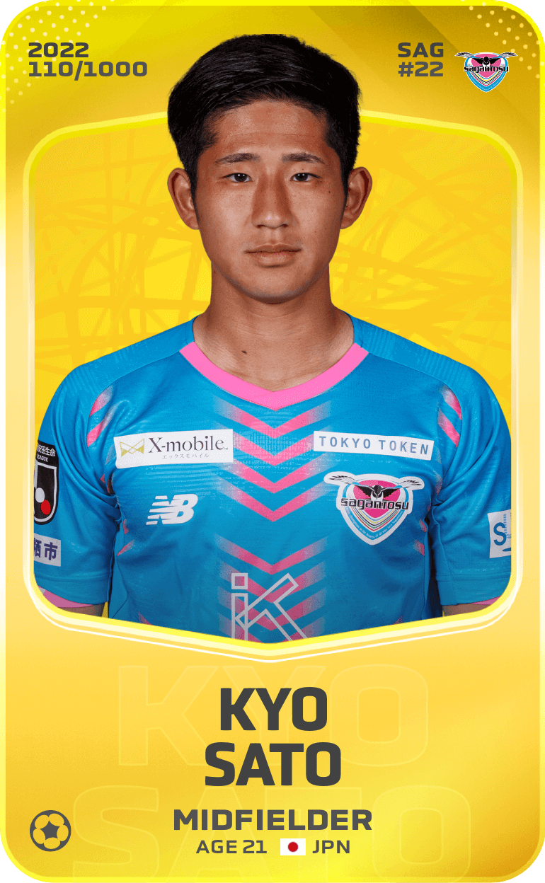 Kyo Sato 2022-23 • Limited 110/1000