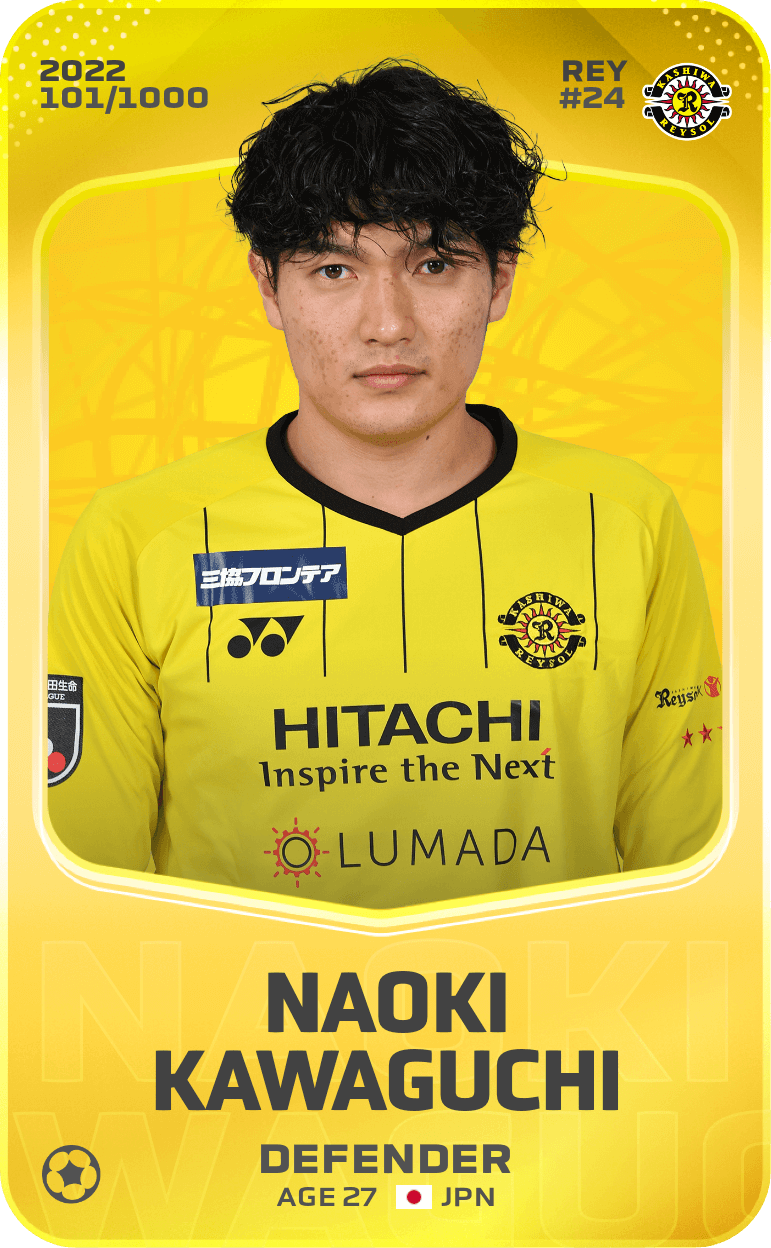 Naoki Kawaguchi 2022-23 • Limited 101/1000