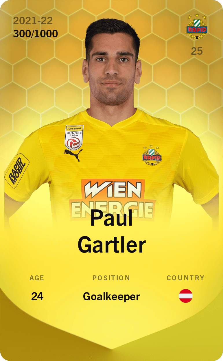 Paul Gartler 2021-22 • Limited 300/1000