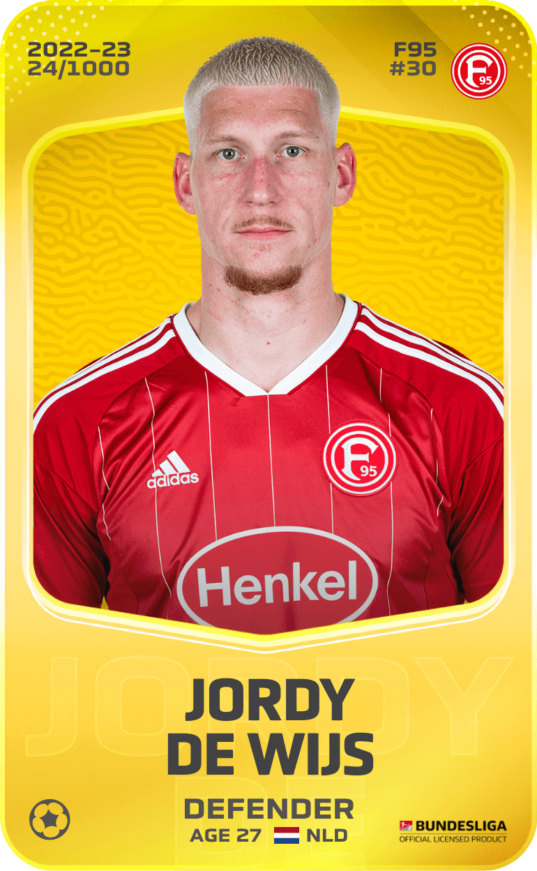 Jordy de Wijs 2022-23 • Limited 24/1000