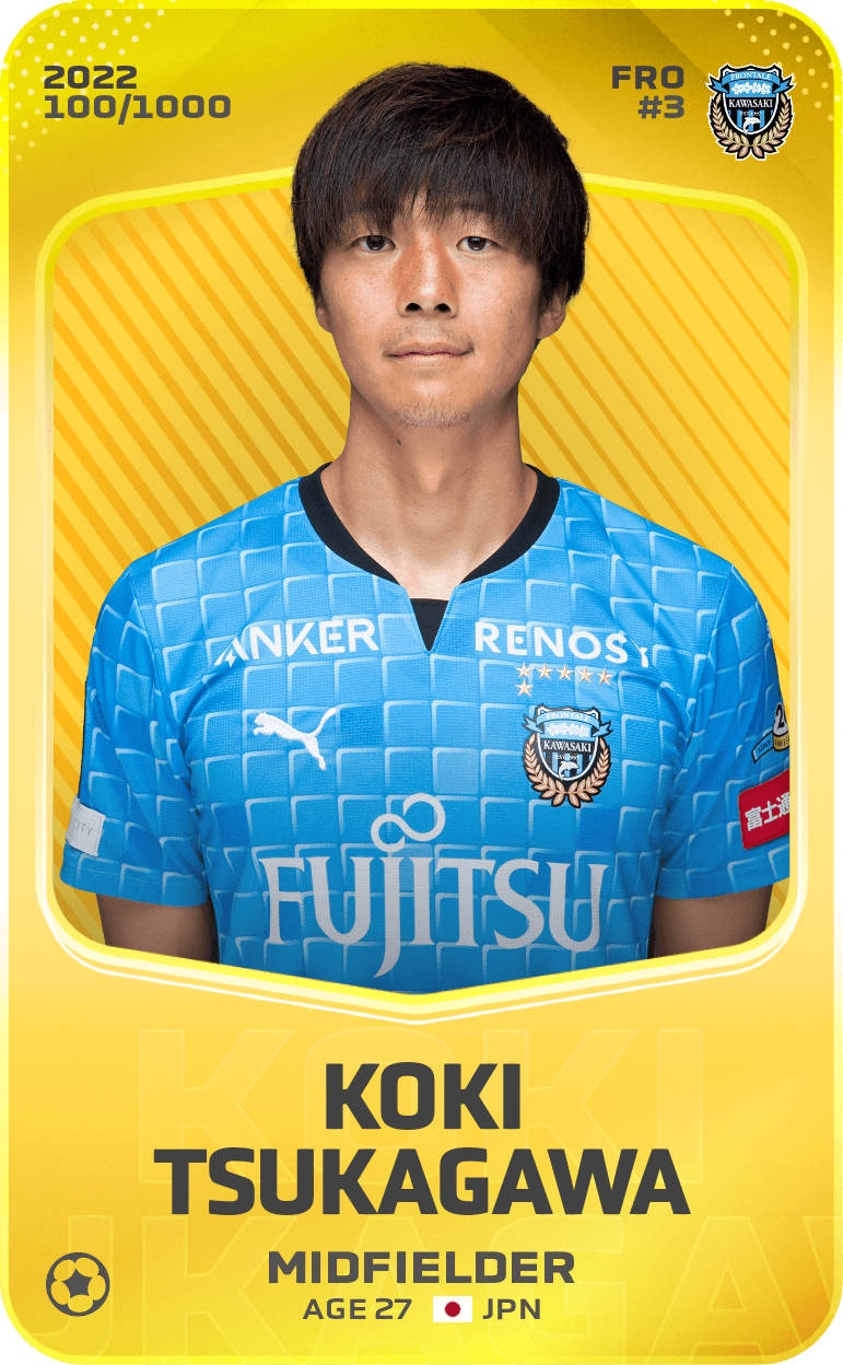 Koki Tsukagawa 2022-23 • Limited 100/1000