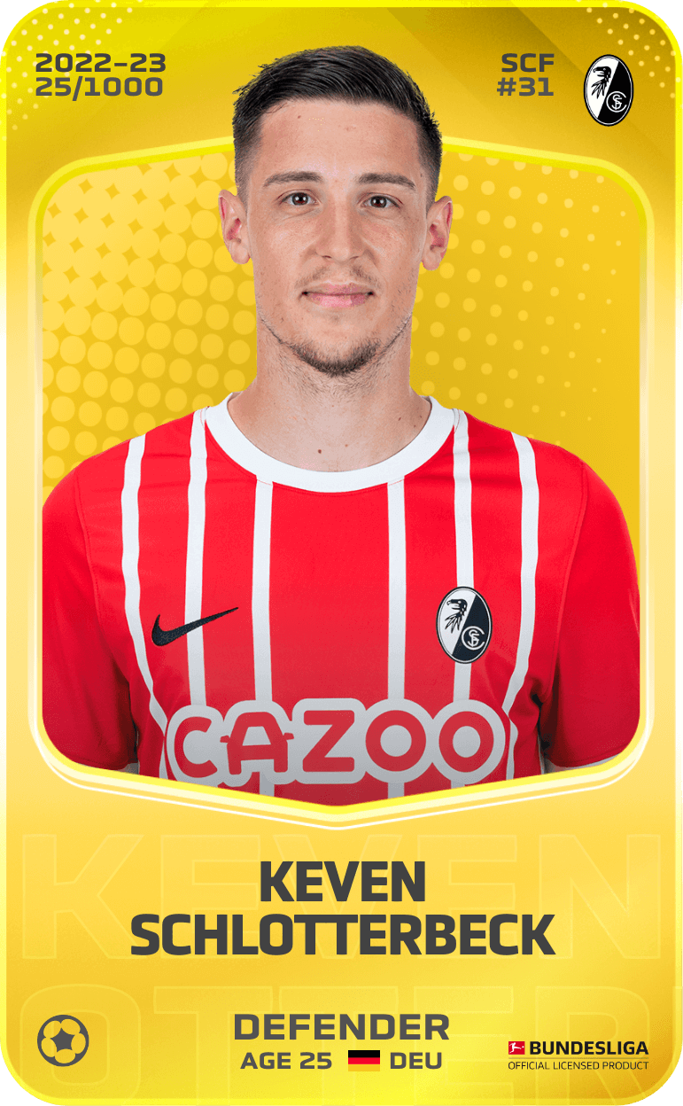Keven Schlotterbeck 2022-23 • Limited 25/1000
