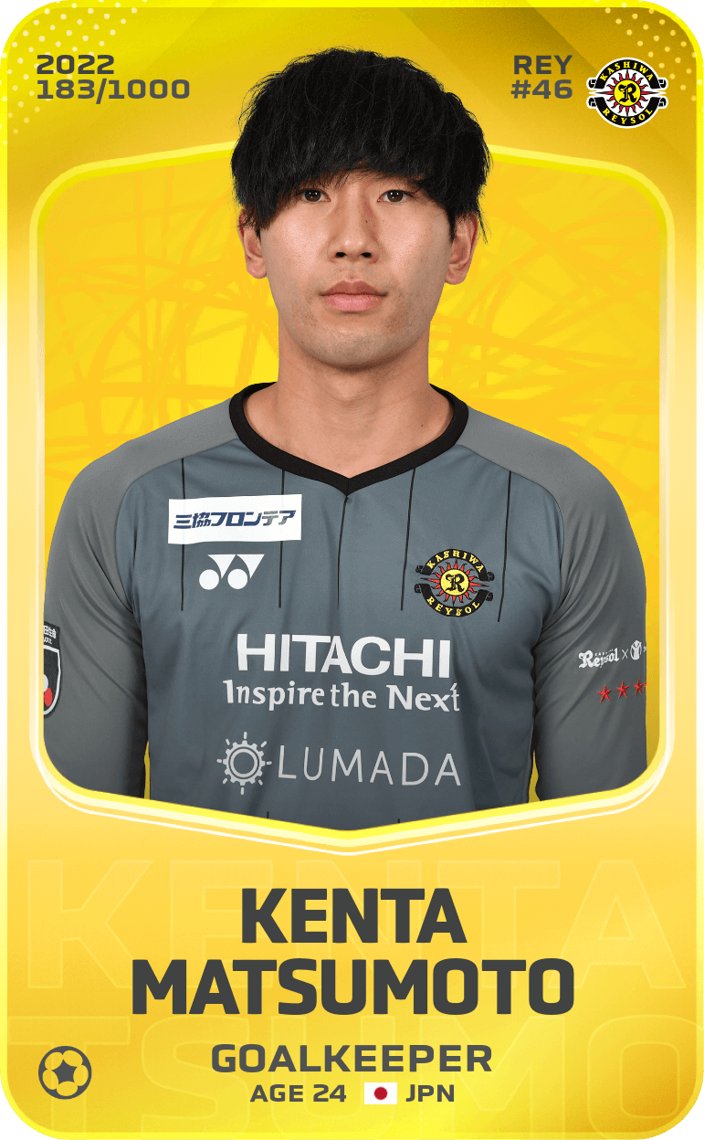 Kenta Matsumoto 2022-23 • Limited 183/1000