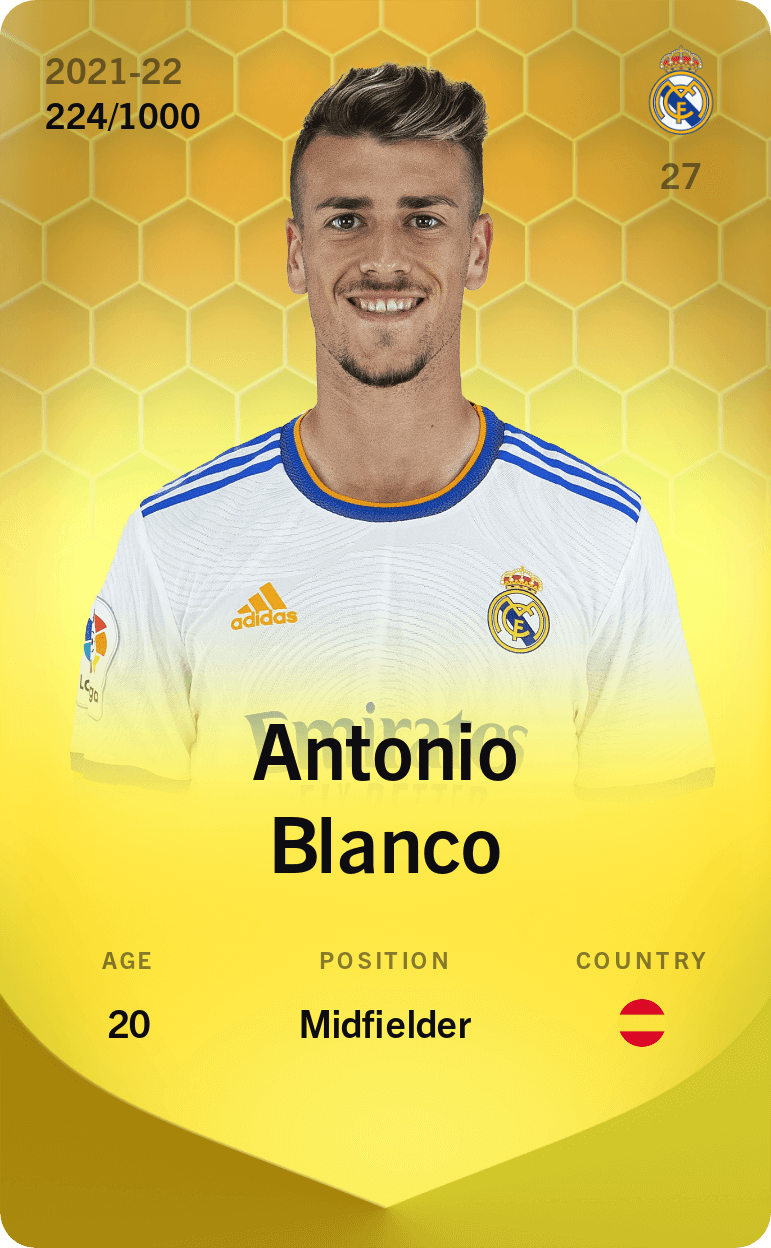 Antonio Blanco 2021-22 • Limited 224/1000
