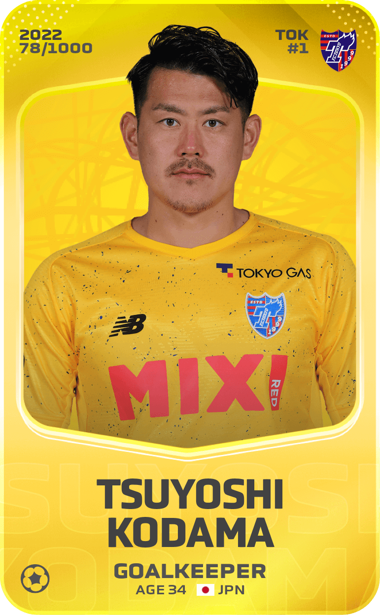 Tsuyoshi Kodama 2022-23 • Limited 78/1000