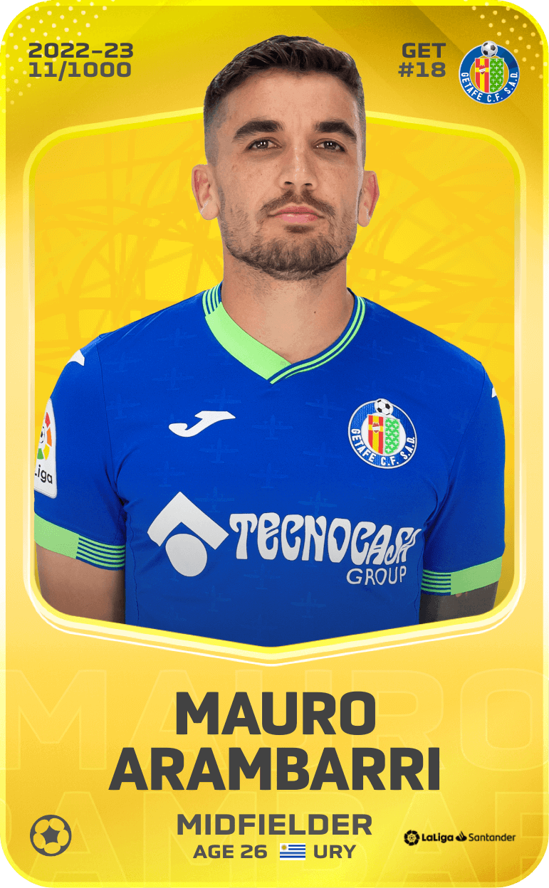 Mauro Arambarri 2022-23 • Limited 11/1000