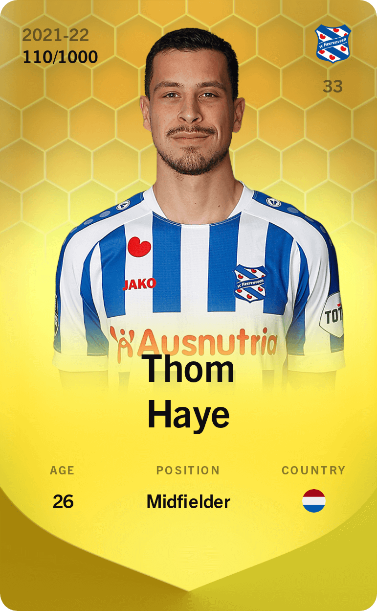 Thom Haye 2021-22 • Limited 110/1000