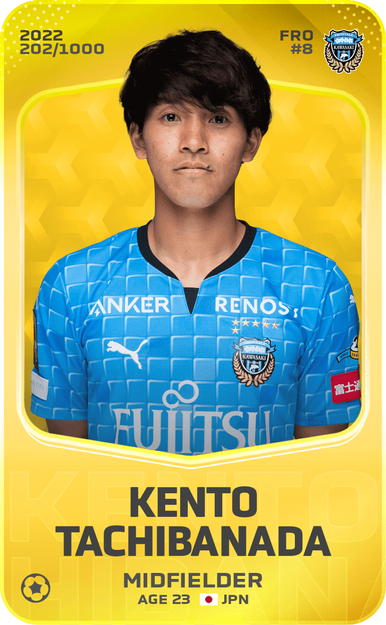 Kento Tachibanada 2022-23 • Limited 202/1000