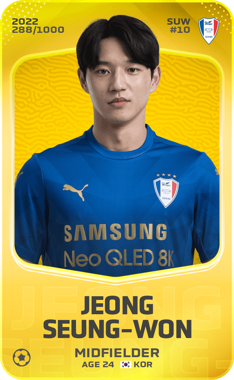 Jeong Seung-Won 2022-23 • Limited 288/1000
