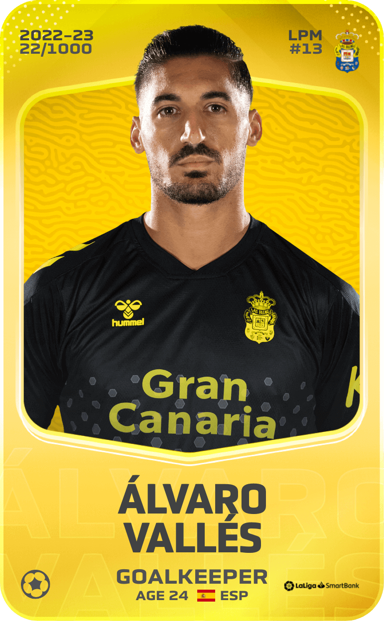 Álvaro Vallés 2022-23 • Limited 22/1000