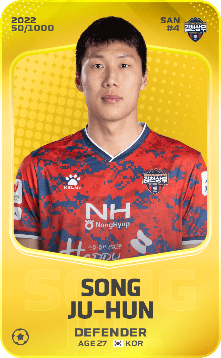 Song Ju-Hun 2022-23 • Limited 50/1000