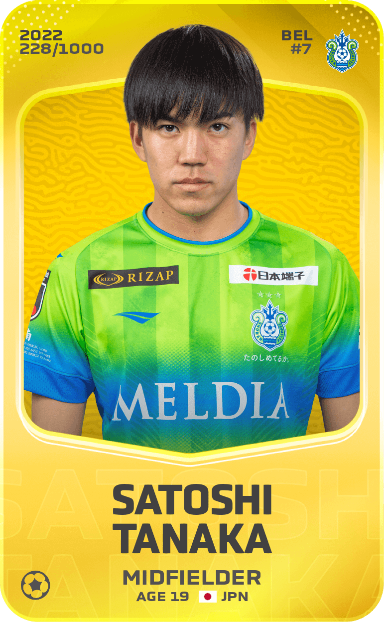 Satoshi Tanaka 2022-23 • Limited 228/1000