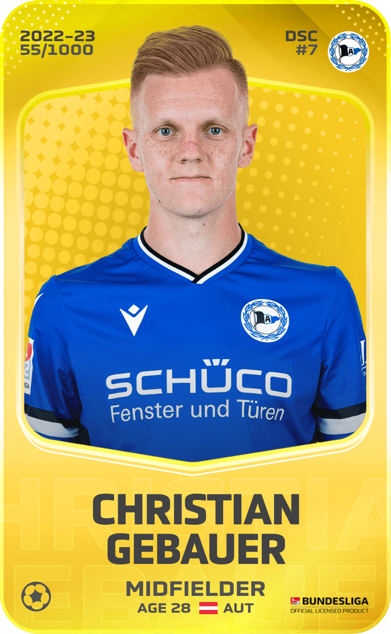 Christian Gebauer 2022-23 • Limited 55/1000