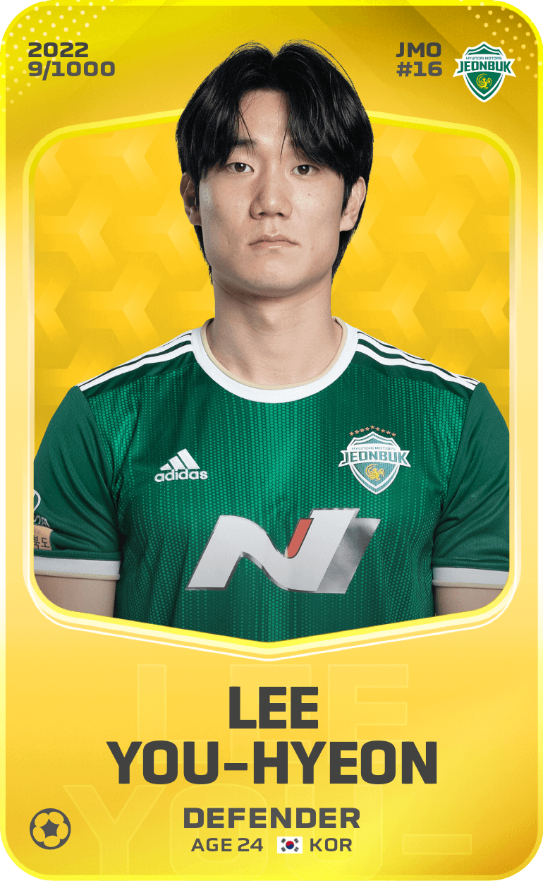 Lee You-Hyeon 2022-23 • Limited 9/1000