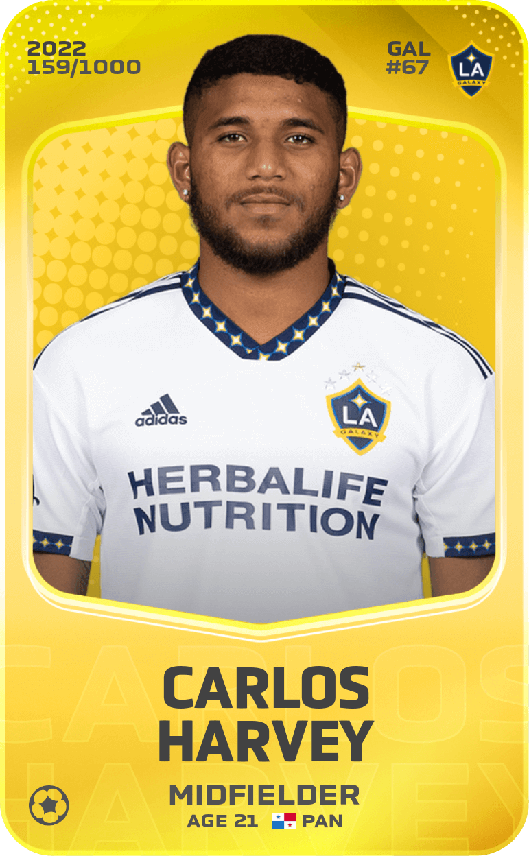 Carlos Harvey 2022-23 • Limited 159/1000