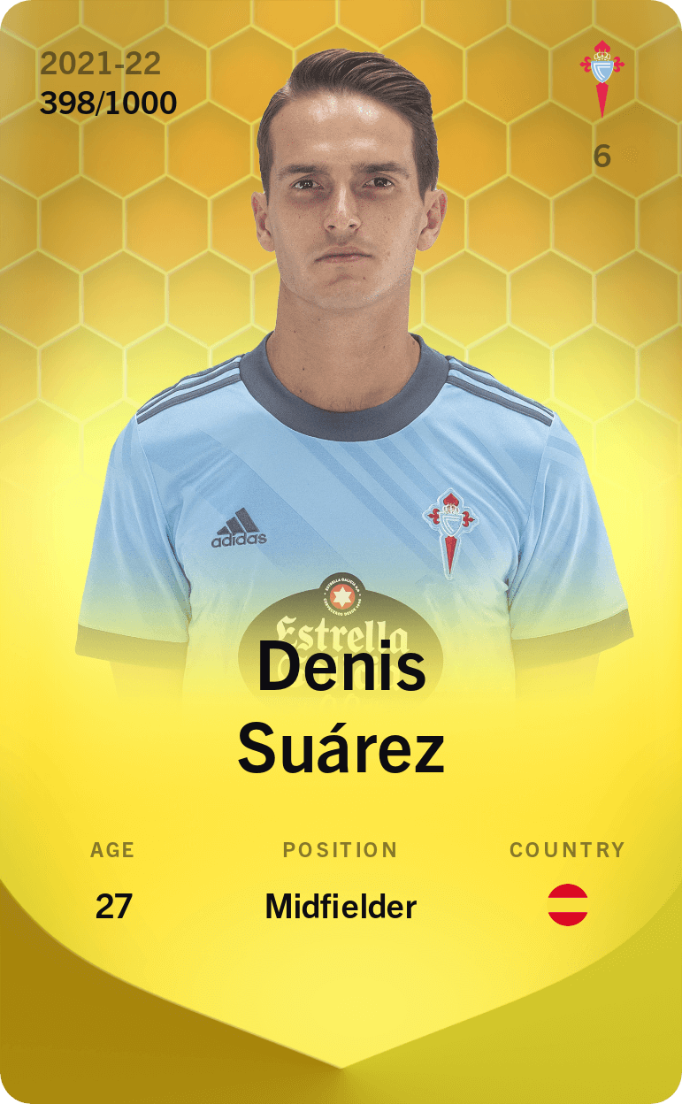Denis Suárez 2021-22 • Limited 398/1000