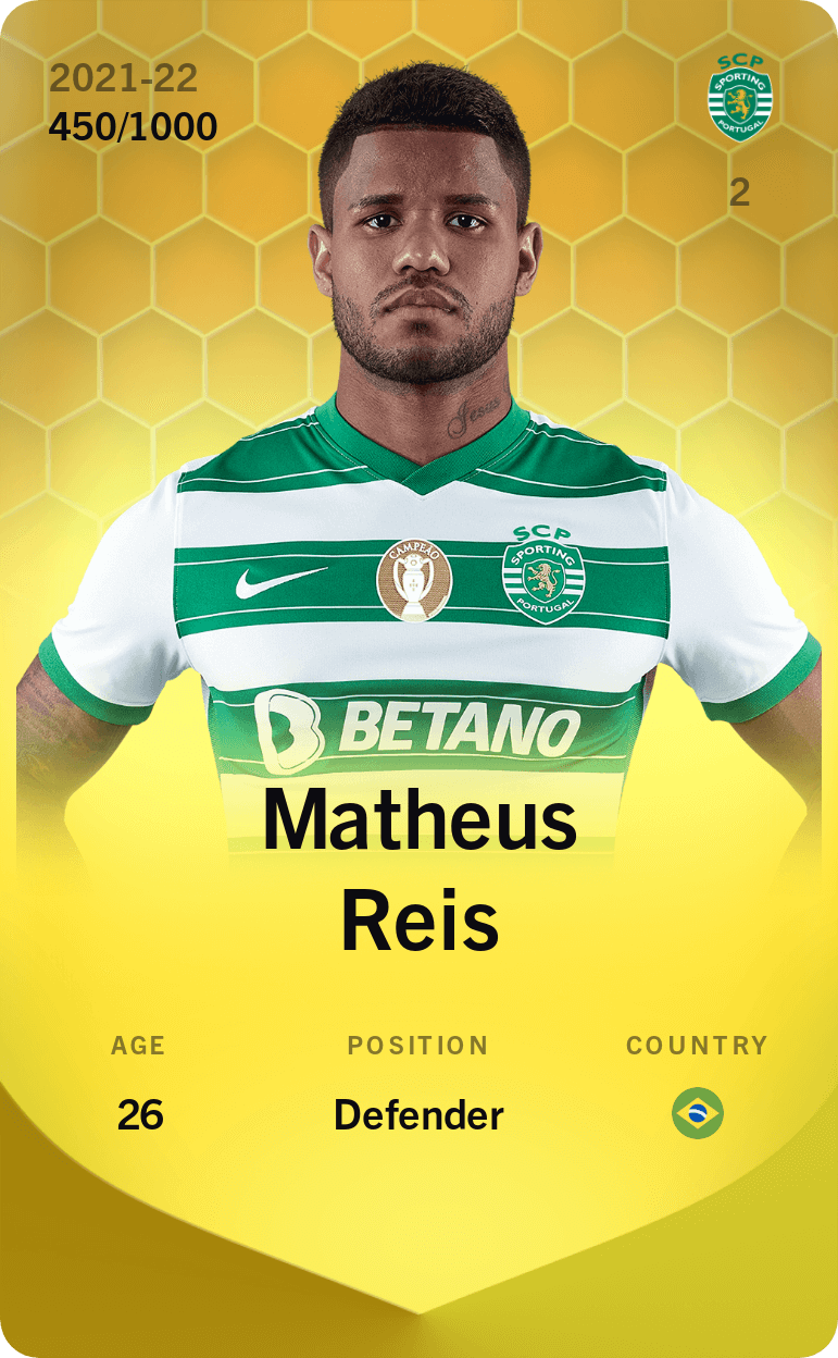 Matheus Reis 2021-22 • Limited 450/1000