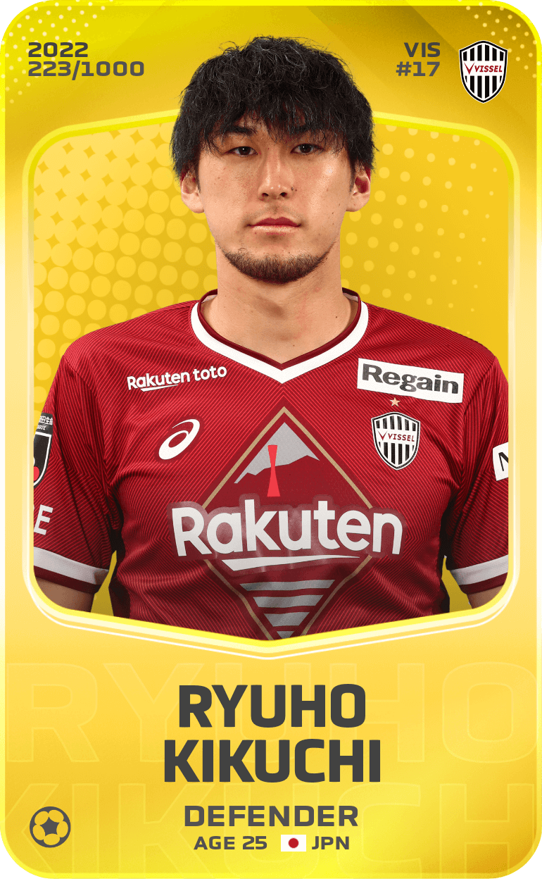 Ryuho Kikuchi 2022-23 • Limited 223/1000