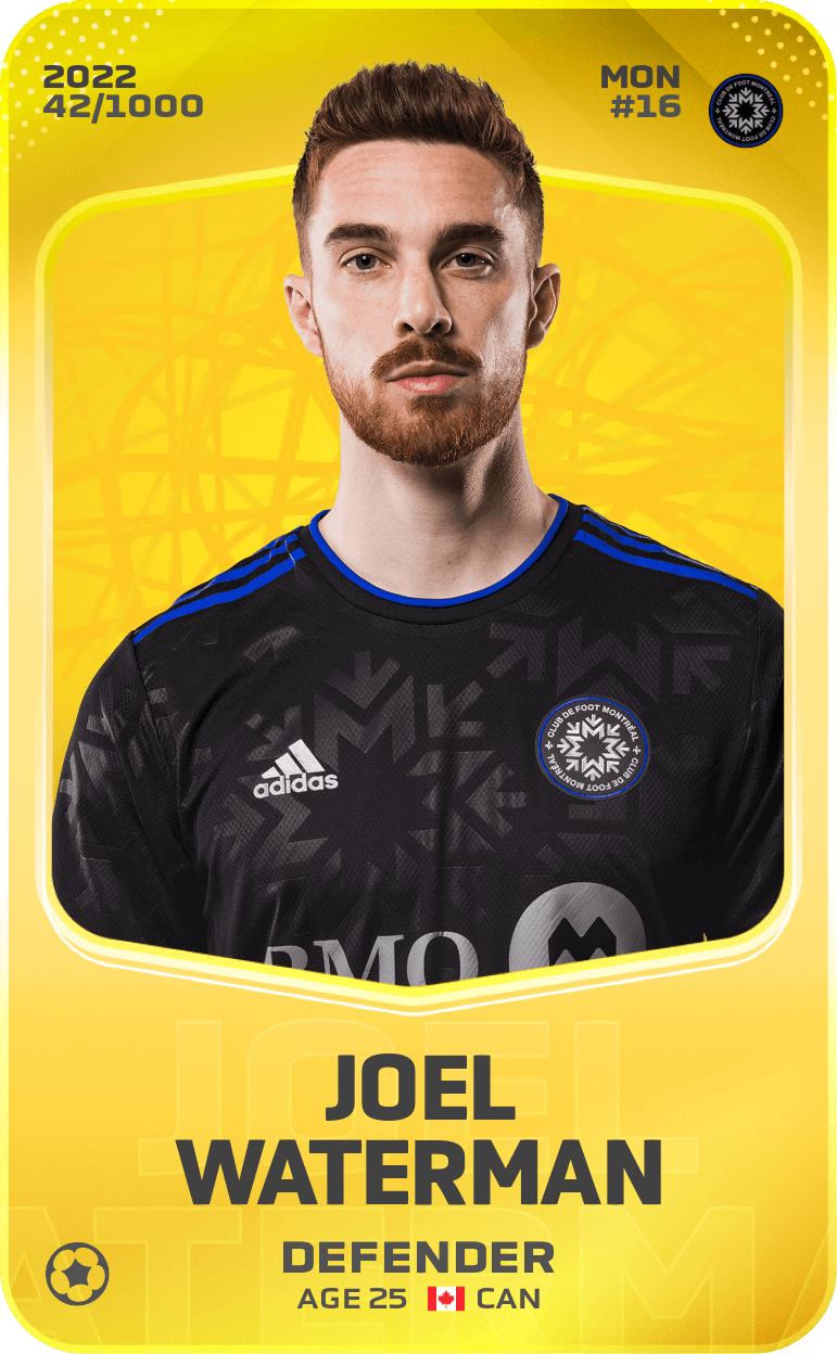 Joel Waterman 2022-23 • Limited 42/1000