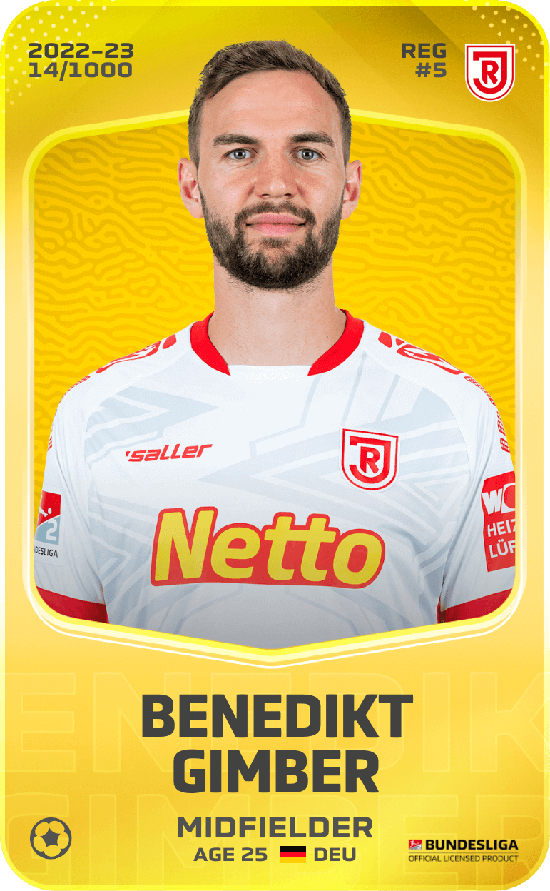 Benedikt Gimber 2022-23 • Limited 14/1000
