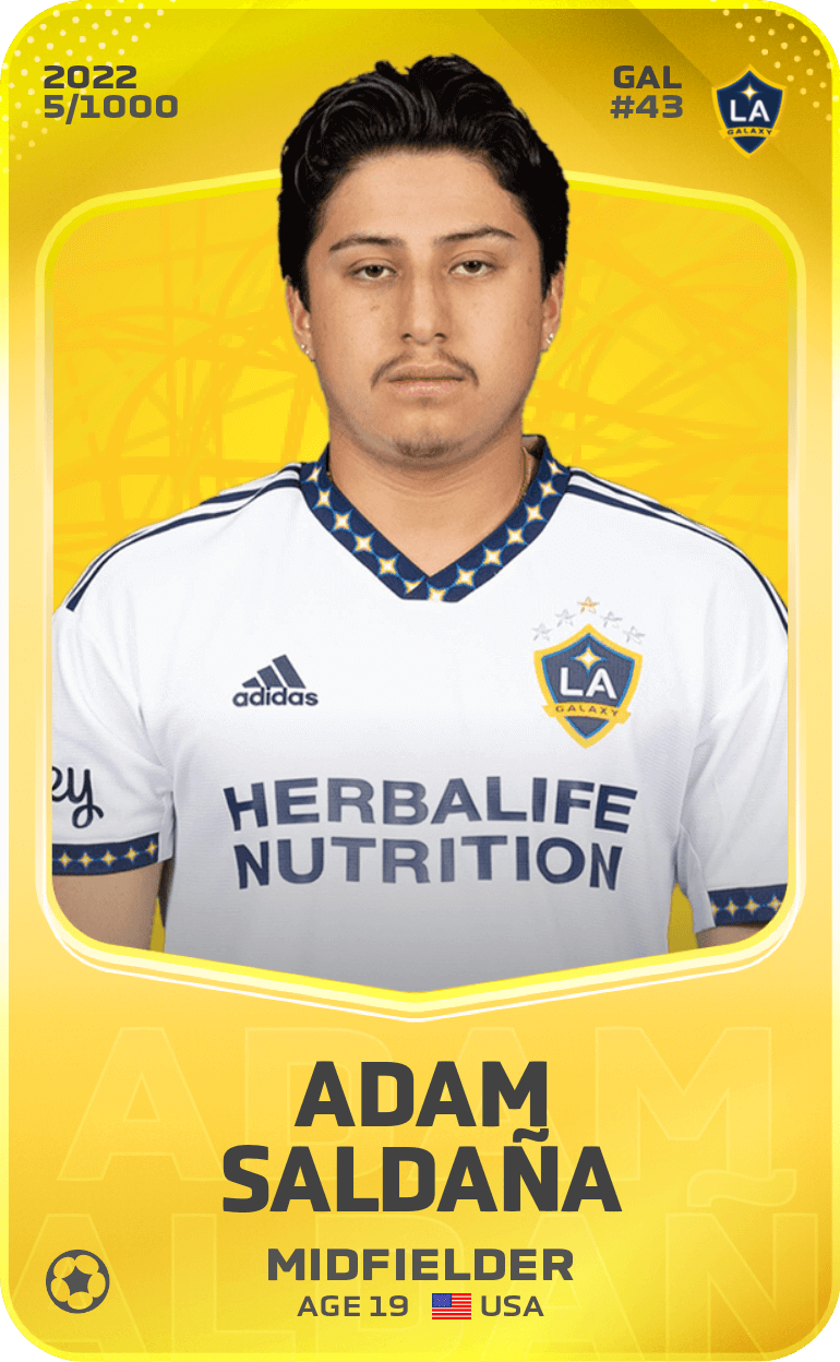 Adam Saldaña 2022-23 • Limited 5/1000