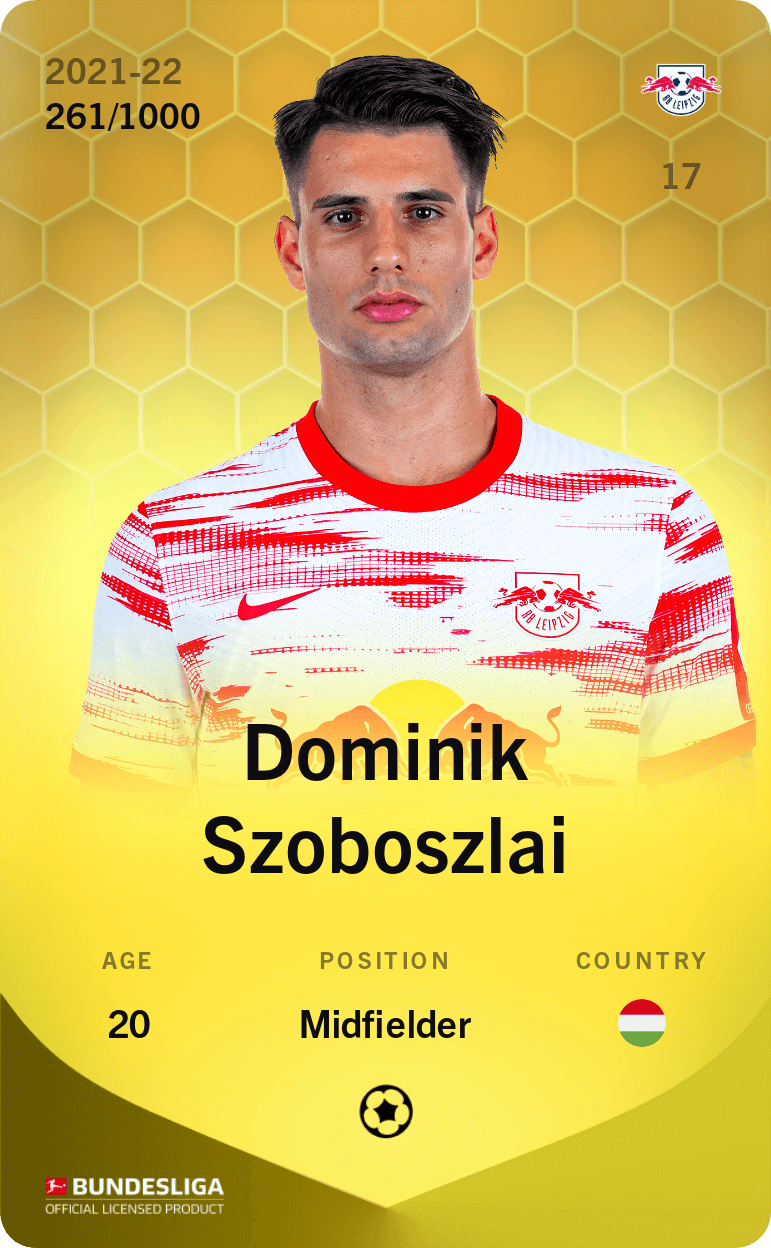 Dominik Szoboszlai 2021-22 • Limited 261/1000