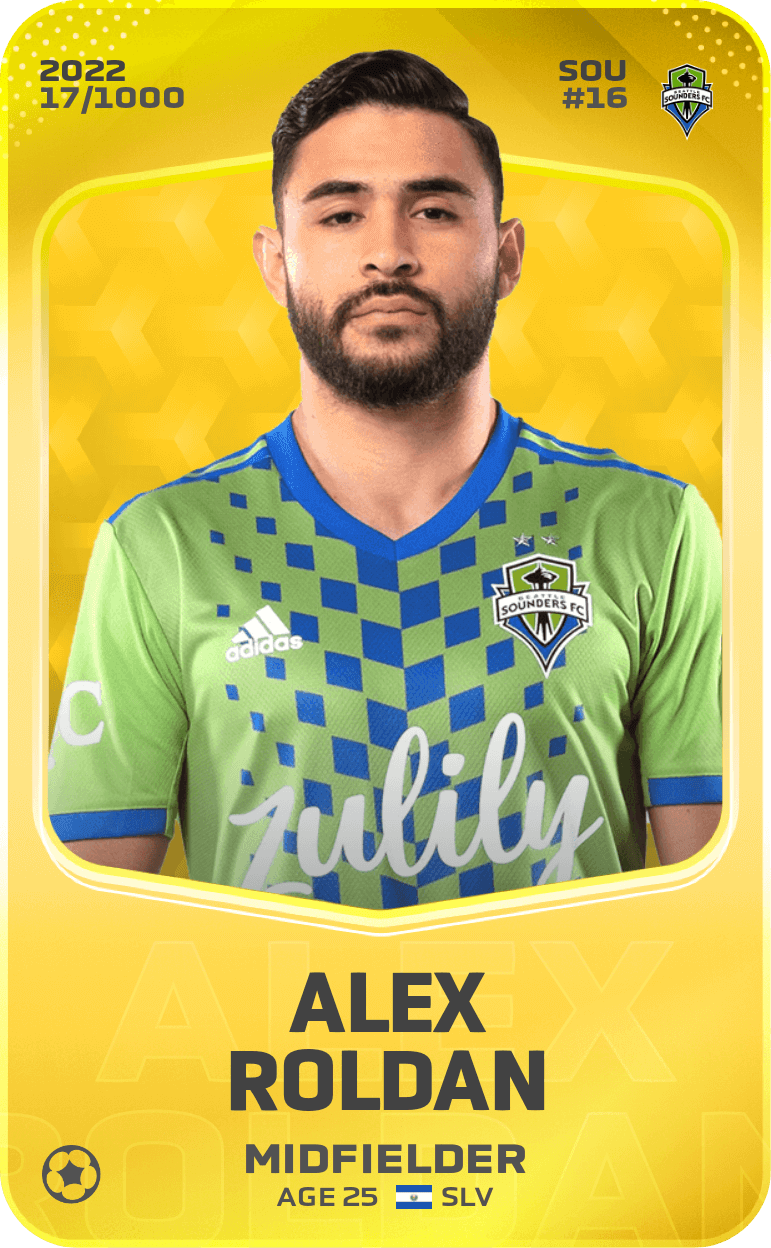 Alex Roldan 2022-23 • Limited 17/1000