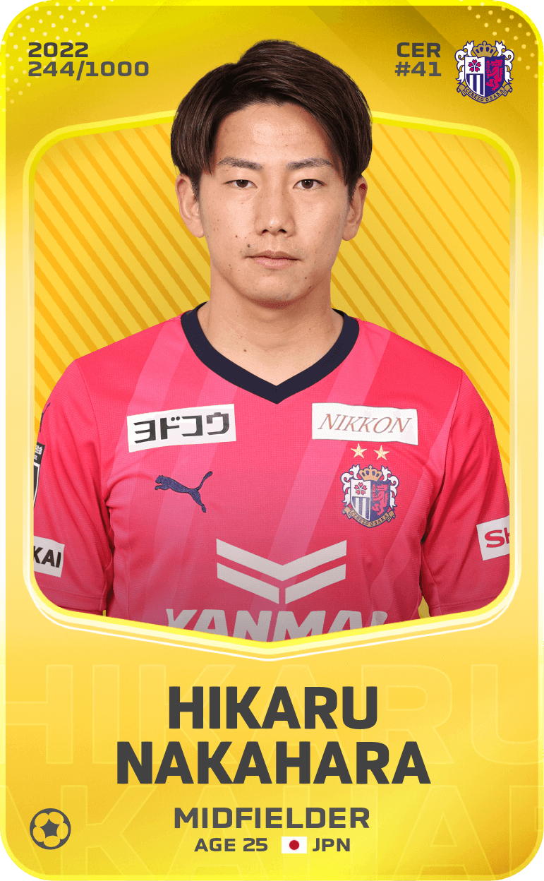Hikaru Nakahara 2022-23 • Limited 244/1000