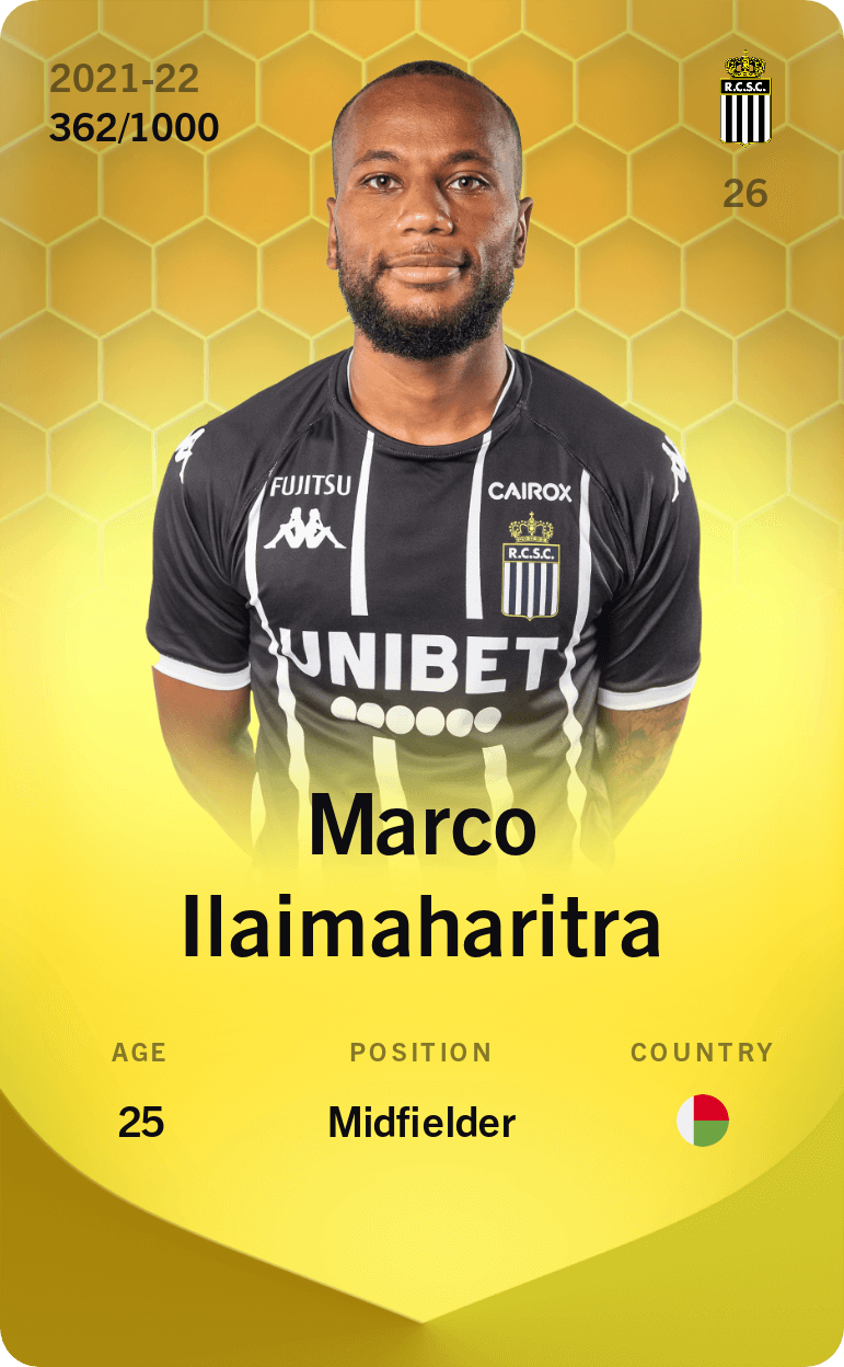 Marco Ilaimaharitra 2021-22 • Limited 362/1000