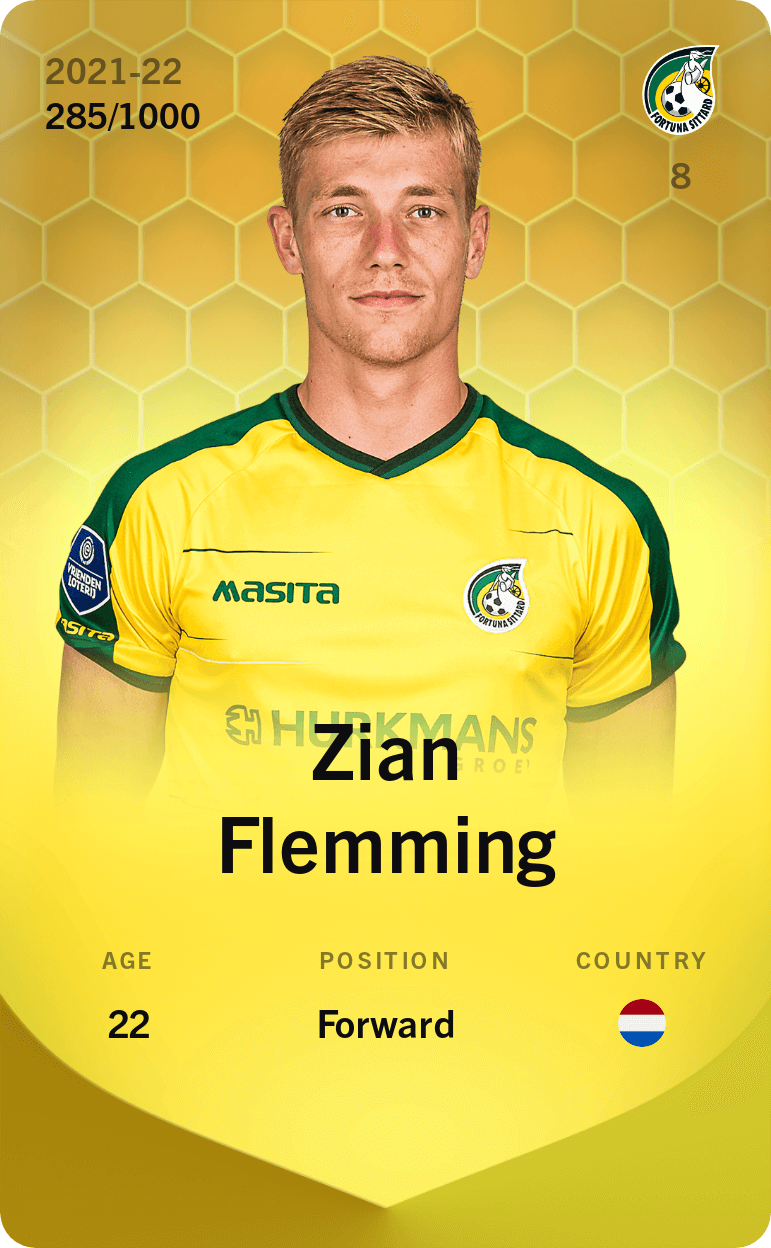 Zian Flemming 2021-22 • Limited 285/1000