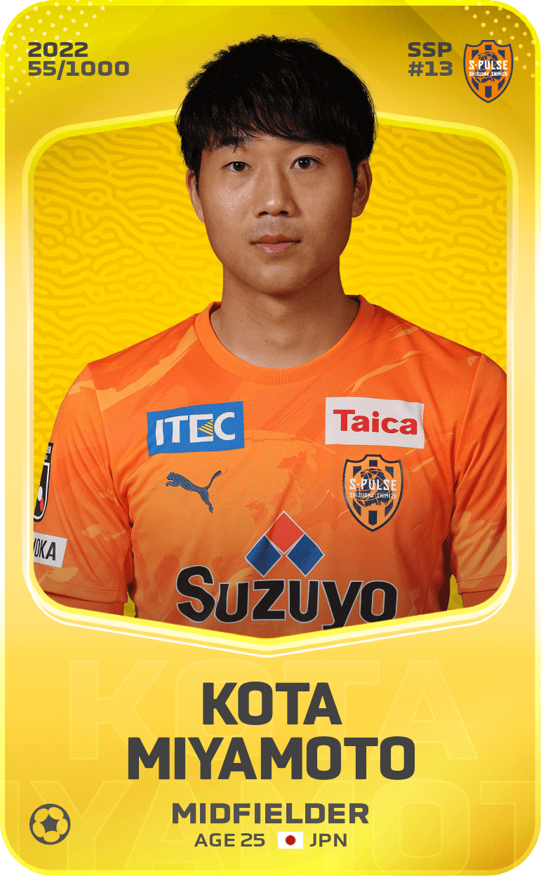 Kota Miyamoto 2022-23 • Limited 55/1000