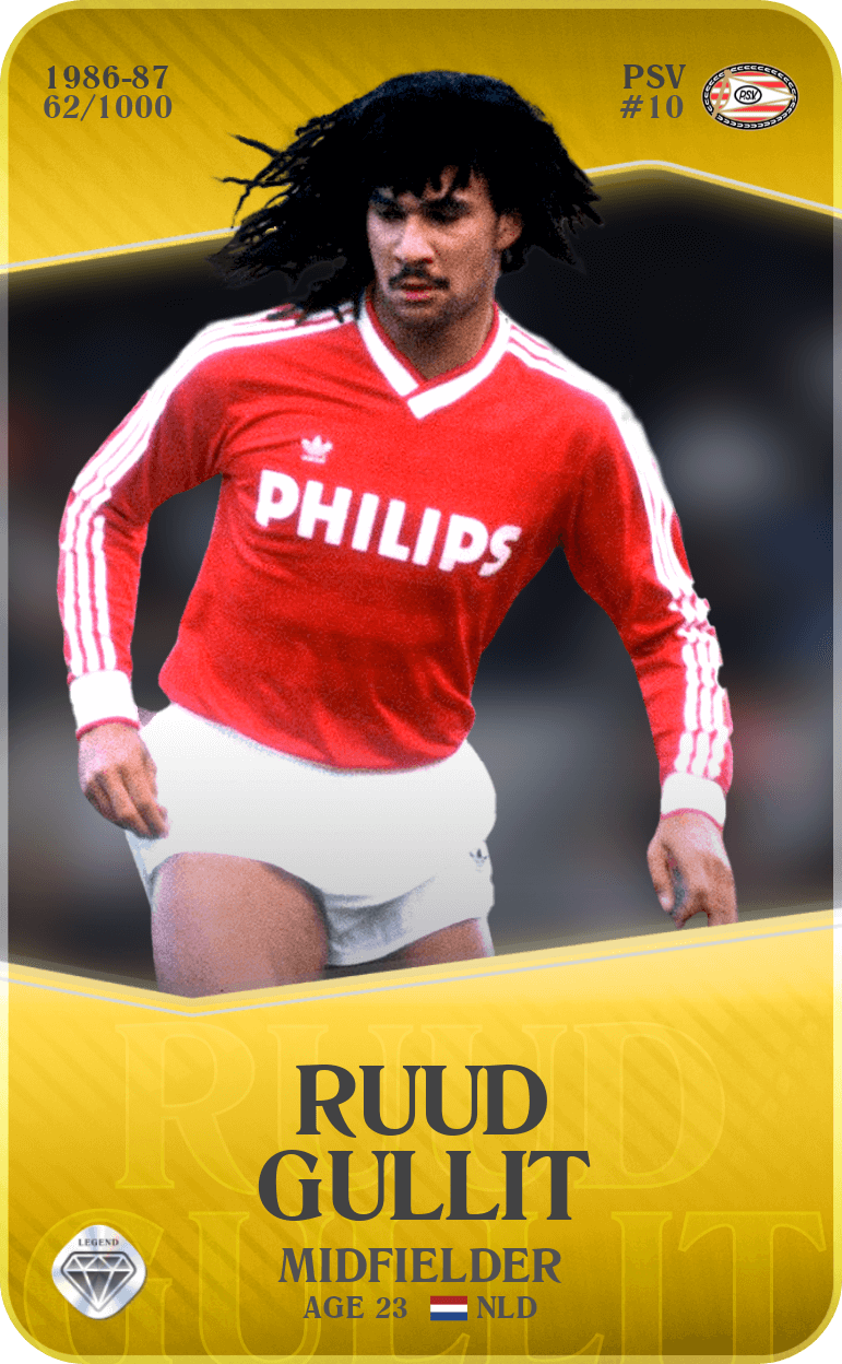 Ruud Gullit 1986-87 • Limited 62/1000