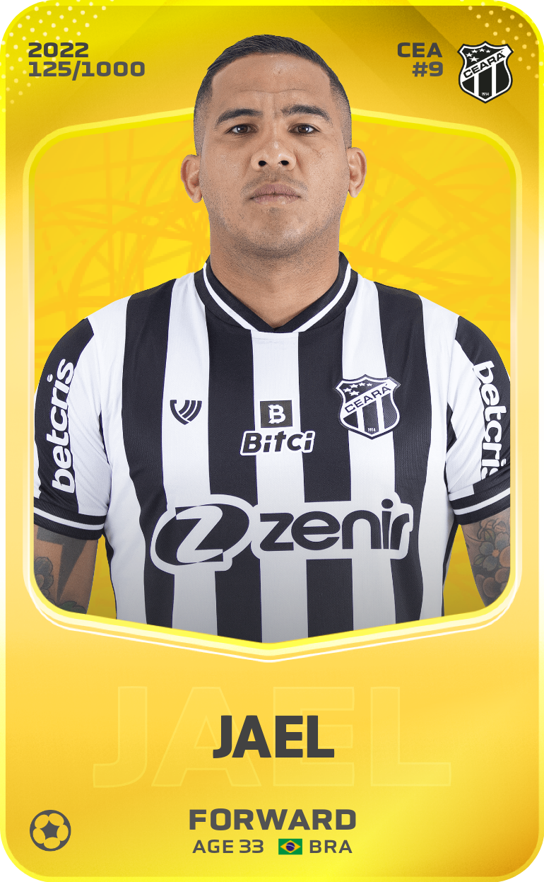 Sorare - Sorare Official - Jael 2022-23 • Limited 125/1000 - NFT # 41568910084930230219447970248349939581892966605346184847645714584065454070976