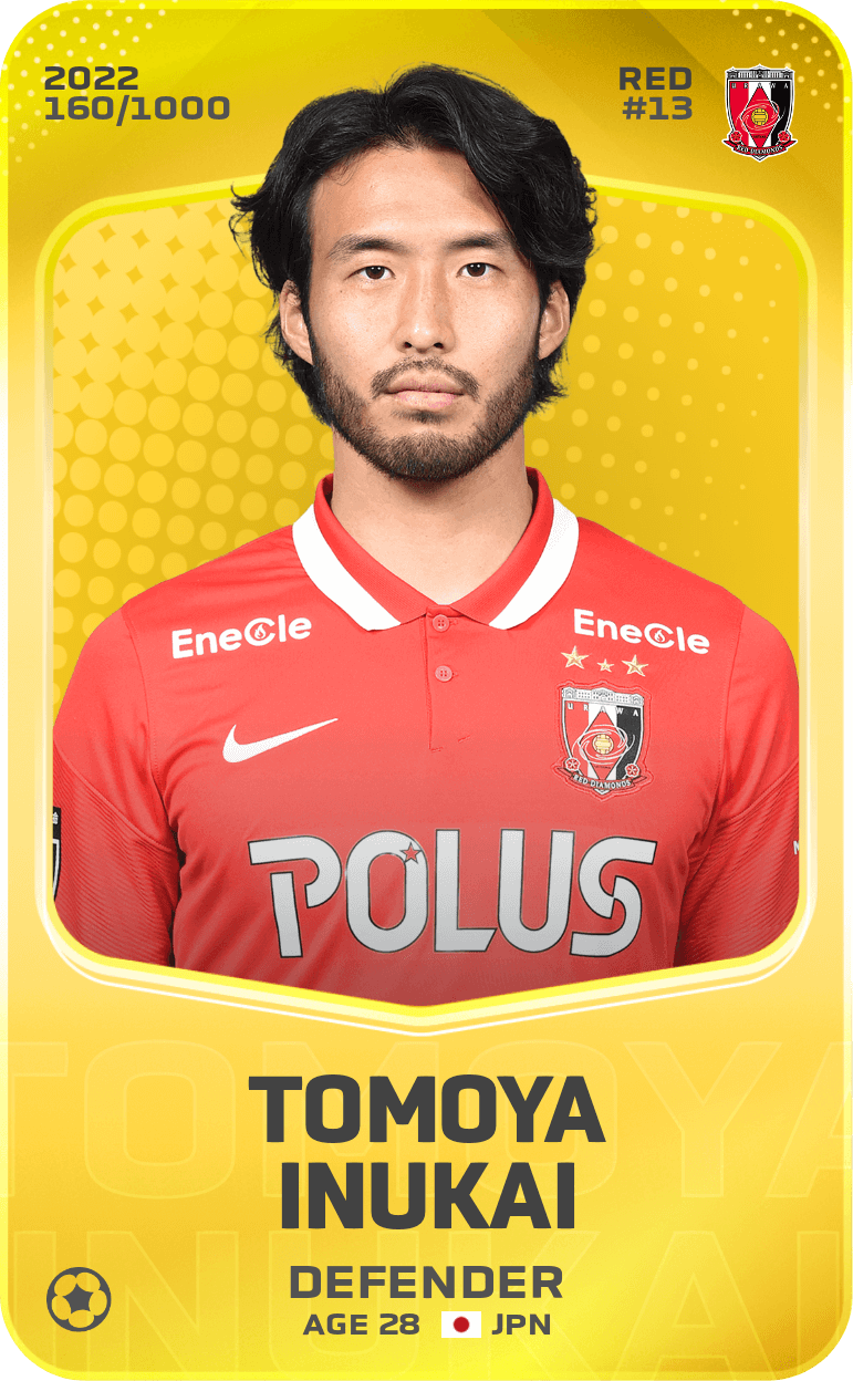 Tomoya Inukai 2022-23 • Limited 160/1000