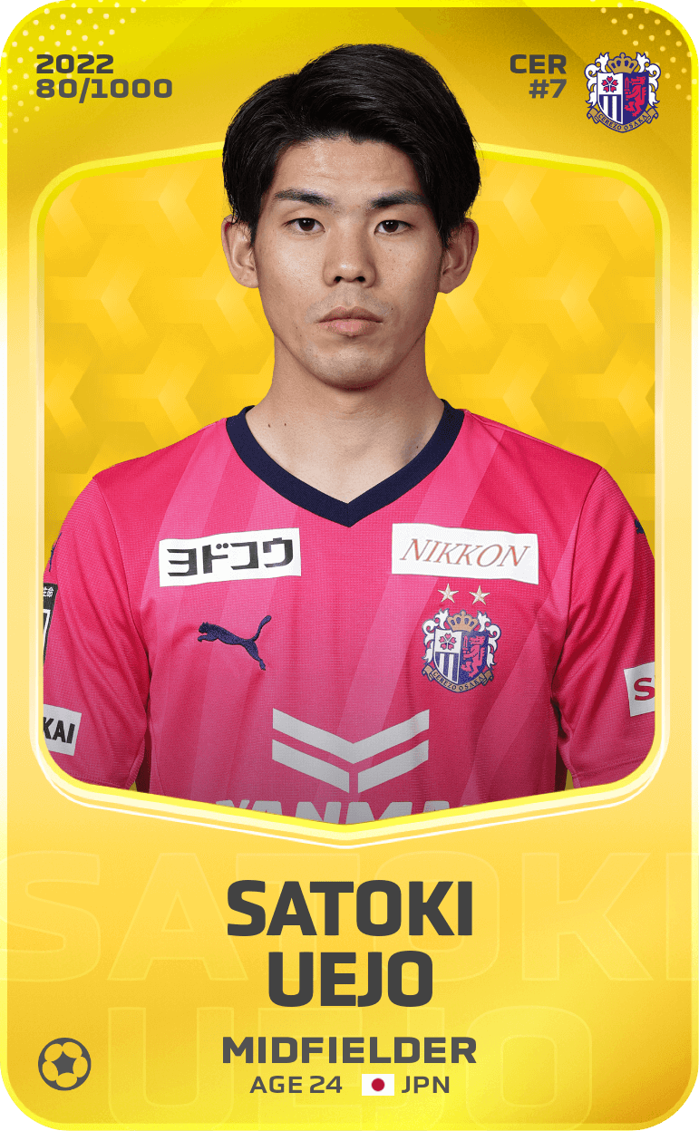 Satoki Uejo 2022-23 • Limited 80/1000