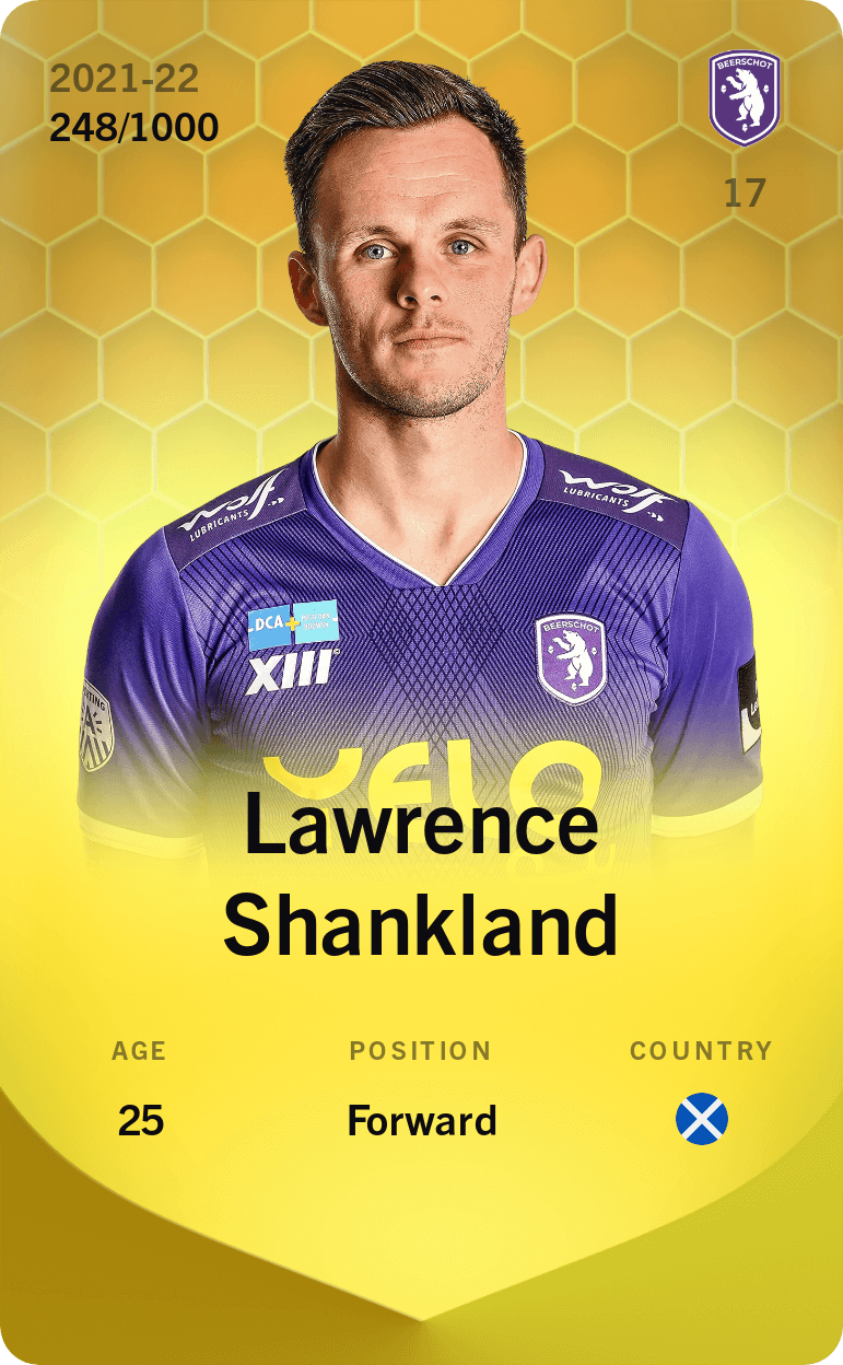 Lawrence Shankland 2021-22 • Limited 248/1000