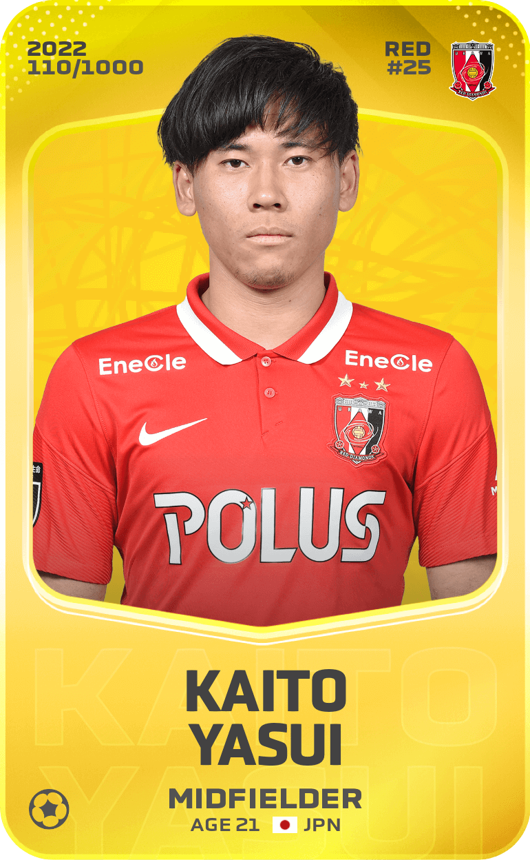 Kaito Yasui 2022-23 • Limited 110/1000